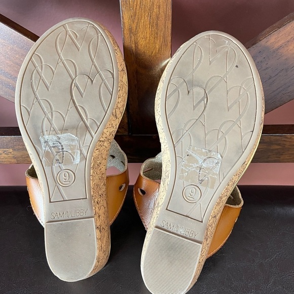 Sam & Libby wedge slide on shoes size 9 - Picture 6 of 13